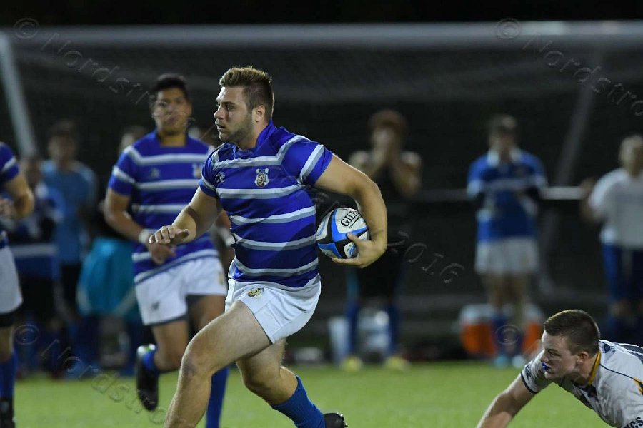 Wheaton Men\'s Rugby vs Mass Maritime.  Photo by Keith Nordstrom